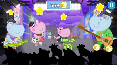 Captures d'écran de Hippo Super Musical Band