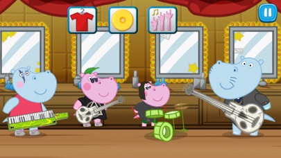 Captures d'écran de Hippo Super Musical Band