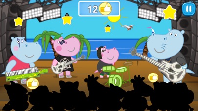 Captures d'écran de Hippo Super Musical Band