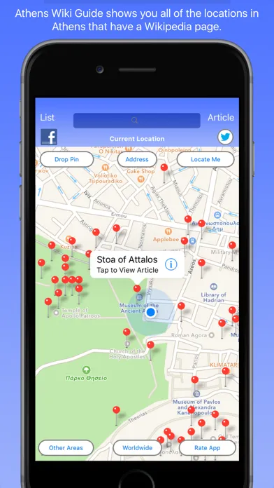 Ảnh chụp màn hình của Athens Wiki Guide