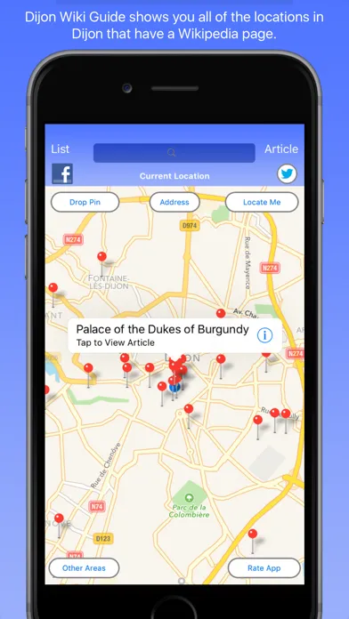 Ảnh chụp màn hình của Dijon Wiki Guide