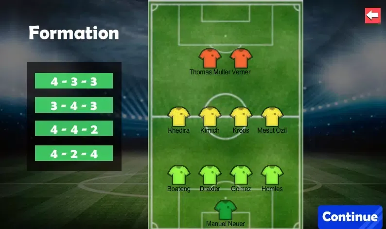 Zrzuty ekranu Asia and World Cup