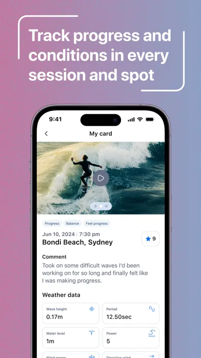 Capturas de pantalla de Surf Diary: Surfing Tracker