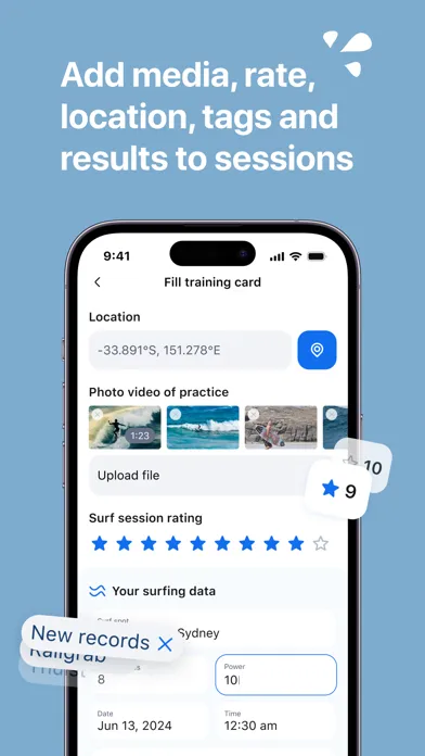Capturas de pantalla de Surf Diary: Surfing Tracker
