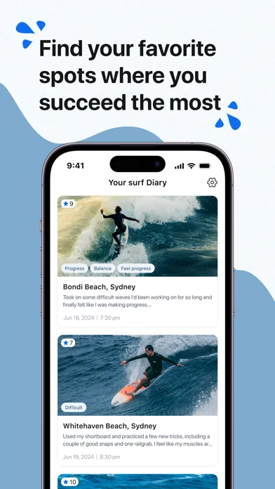 Capturas de pantalla de Surf Diary: Surfing Tracker