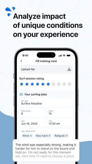Capturas de pantalla de Surf Diary: Surfing Tracker