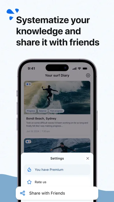 Capturas de pantalla de Surf Diary: Surfing Tracker