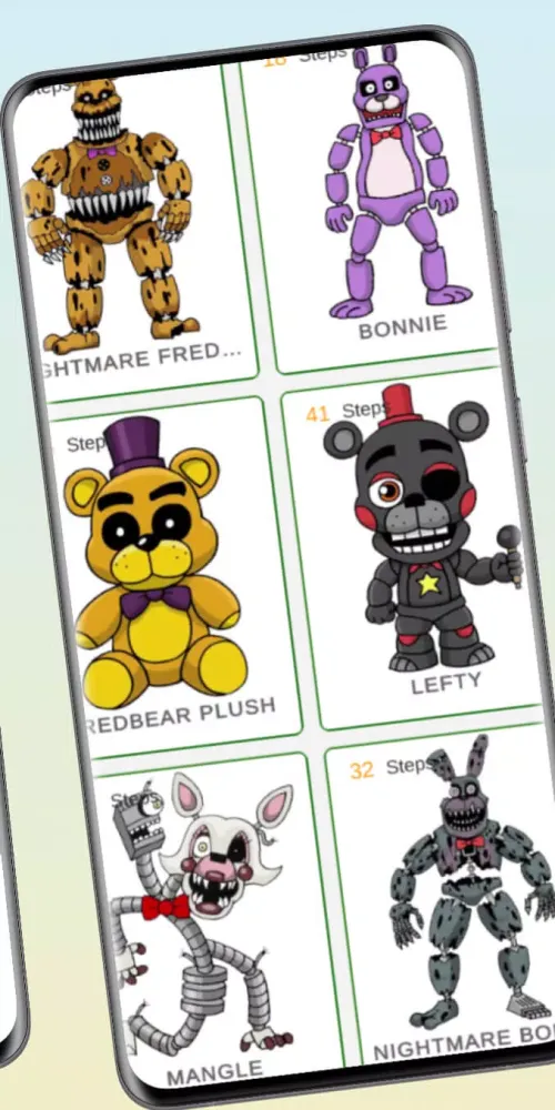 How to draw fnafss Screenshots