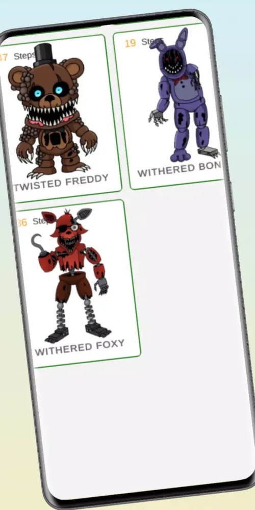 How to draw fnafss Screenshots