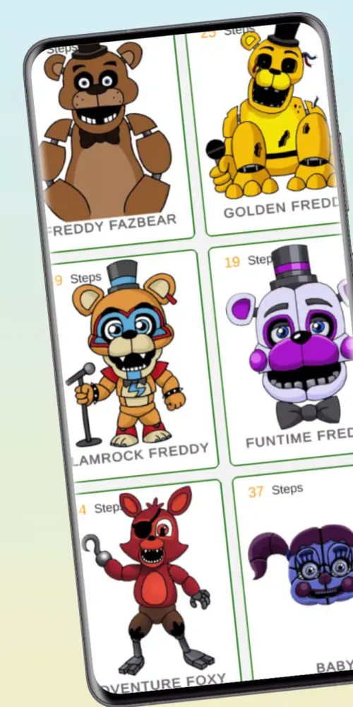 How to draw fnafss Screenshots