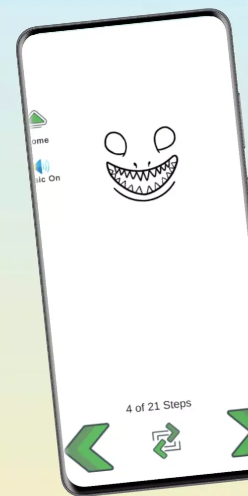 How to draw garten banbam Ekran Görüntüleri