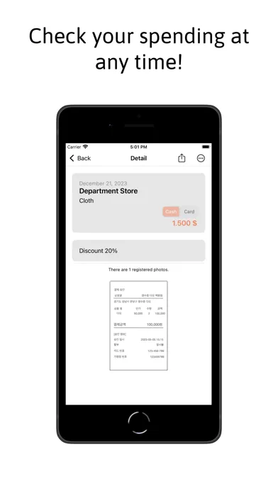 Money Memory - Spending Manage Ekran Görüntüleri