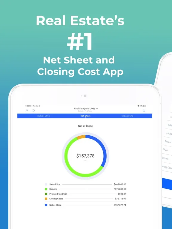FirsTitleAgent ONE iPad  স্ক্রিনশট