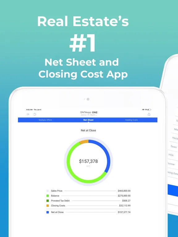Ảnh chụp màn hình của My Title App ONE iPad 