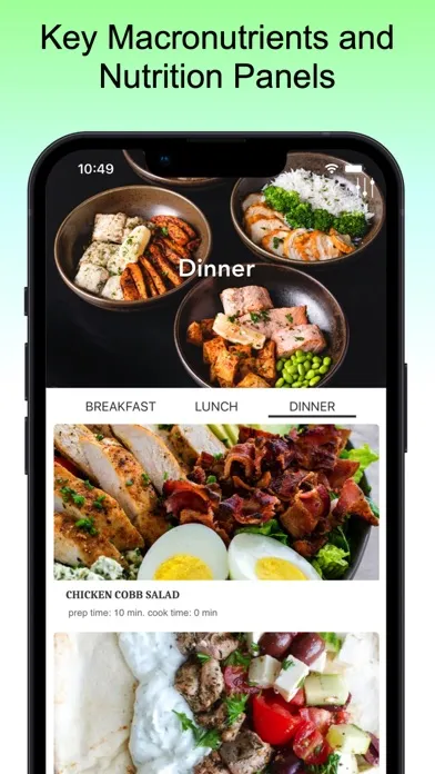 Bodybuilding MealPrep CookBook应用截图