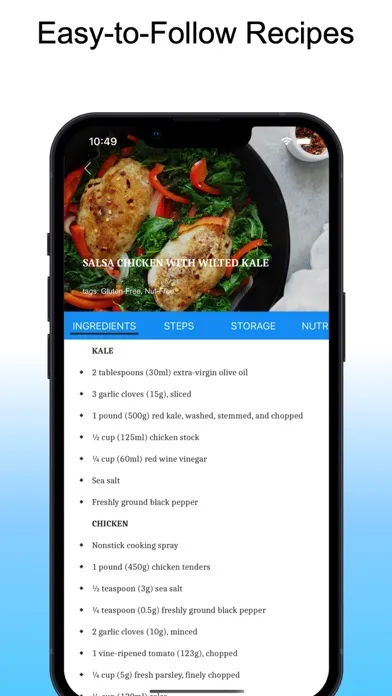 Bodybuilding MealPrep CookBook应用截图