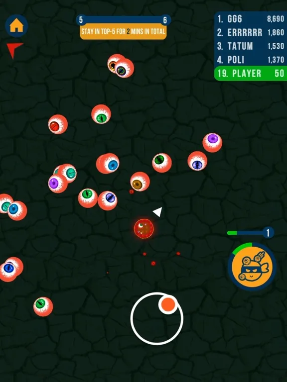 Alien Blob io iPad  স্ক্রিনশট