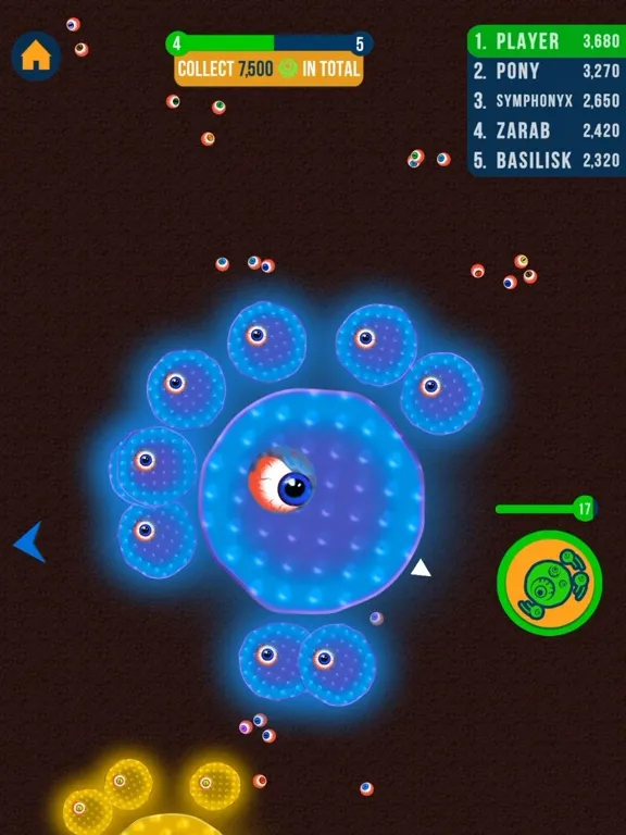 Alien Blob io iPad  স্ক্রিনশট