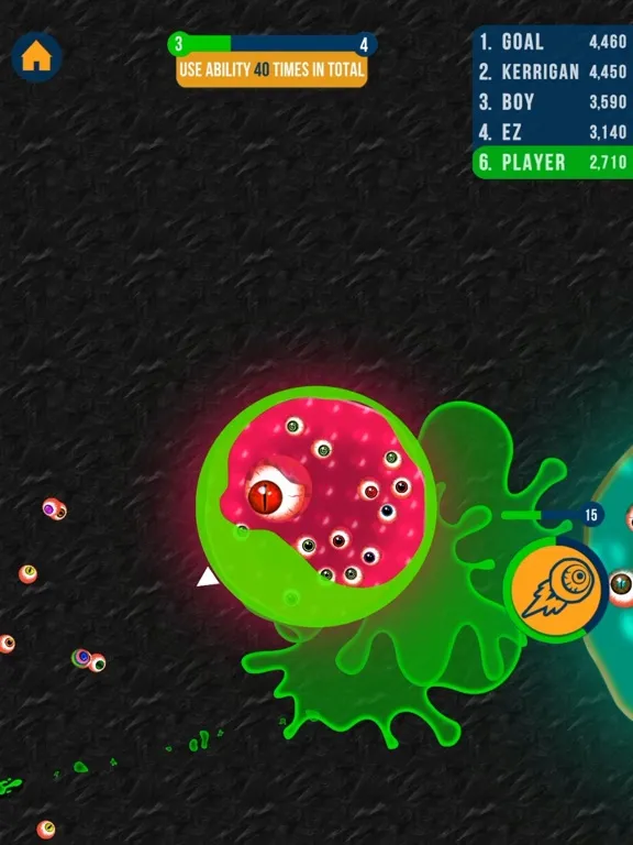 Alien Blob io iPad  স্ক্রিনশট