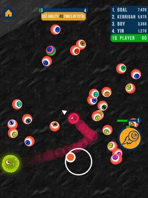 Alien Blob io iPad  স্ক্রিনশট