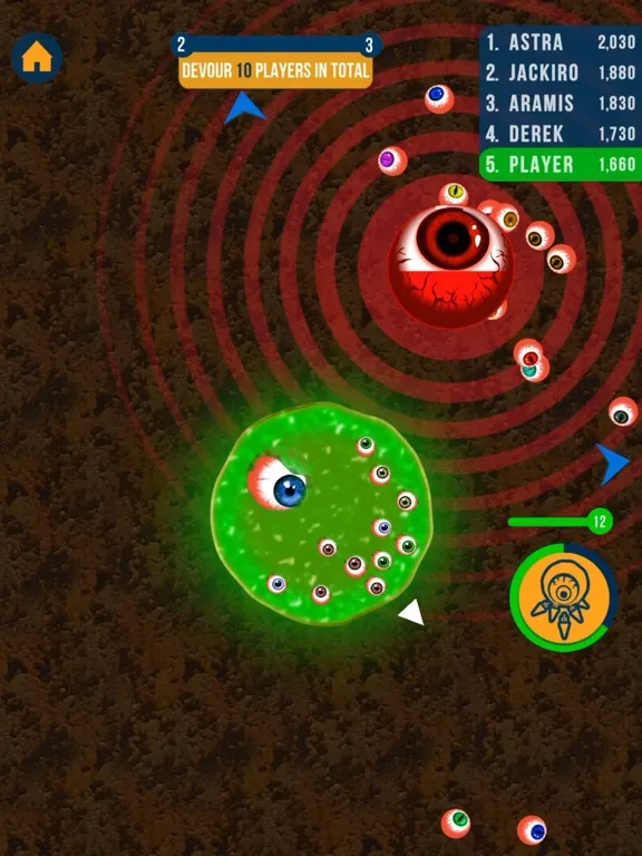 Alien Blob io iPad  স্ক্রিনশট