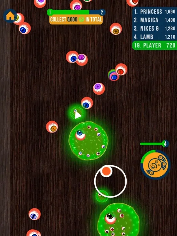 Alien Blob io iPad  স্ক্রিনশট