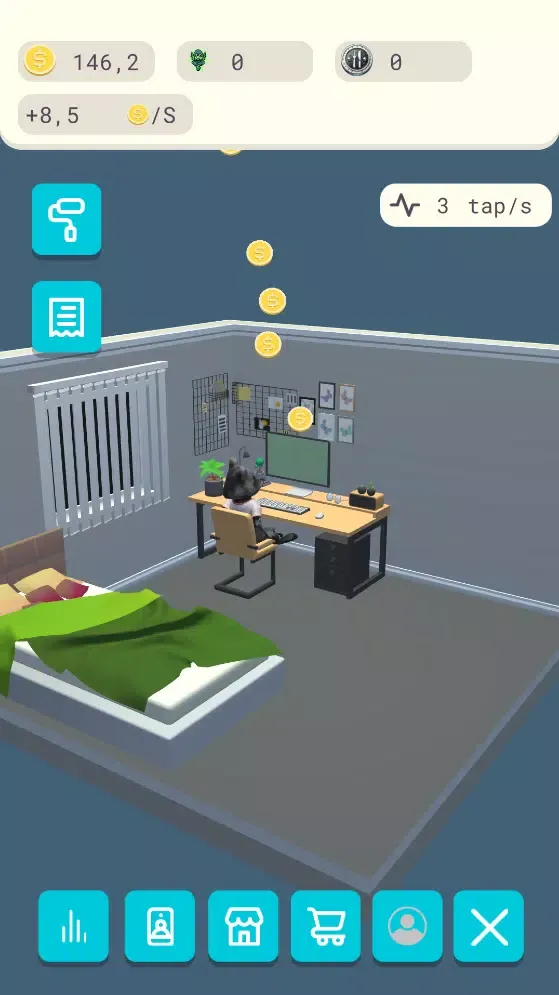 Pandemic Coin Clicker Screenshots