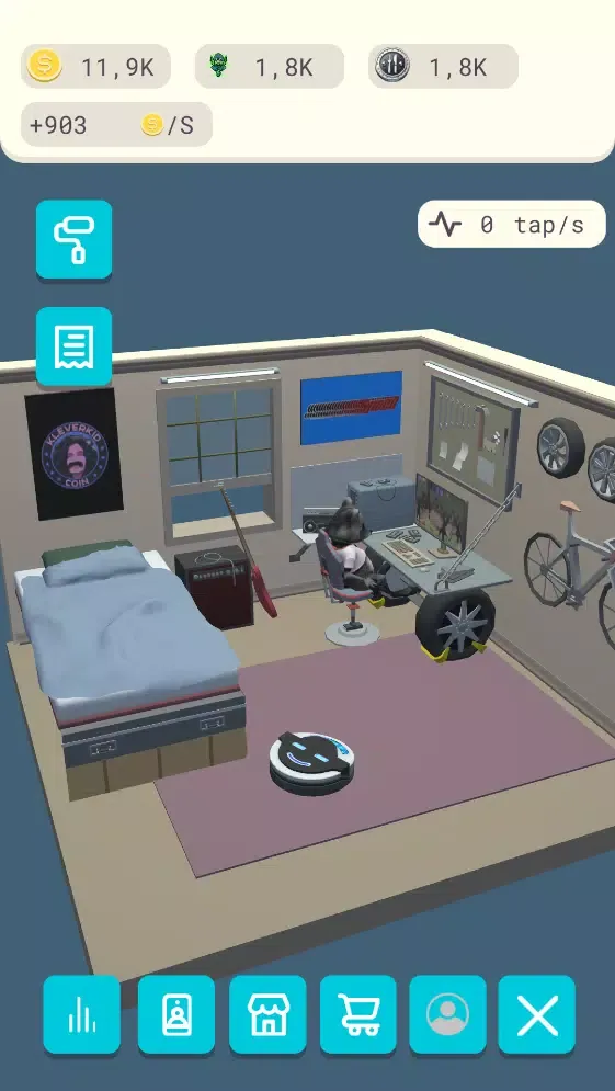 Pandemic Coin Clicker Screenshots