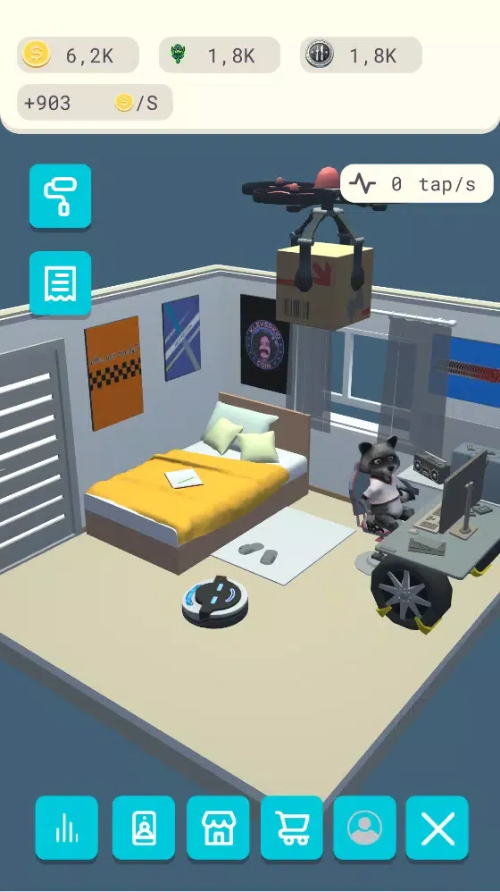 Pandemic Coin Clicker Screenshots