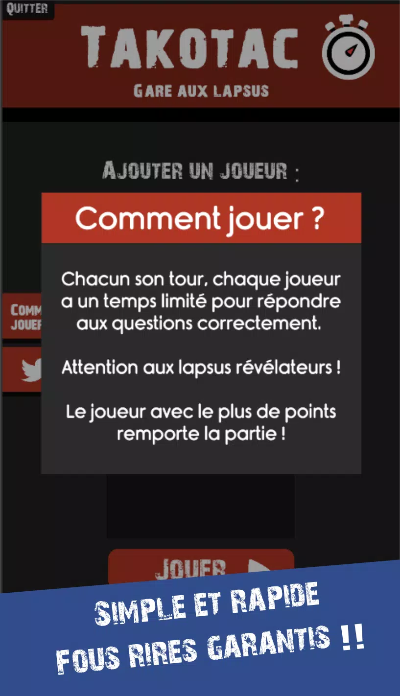 TAKOTAC - Quiz fun entre amis Screenshots