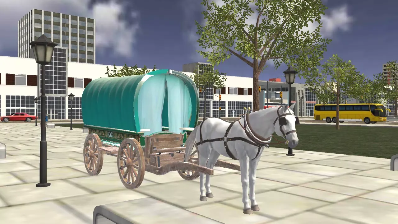 Horse Coach Simulator 3D سکرین شاٹس