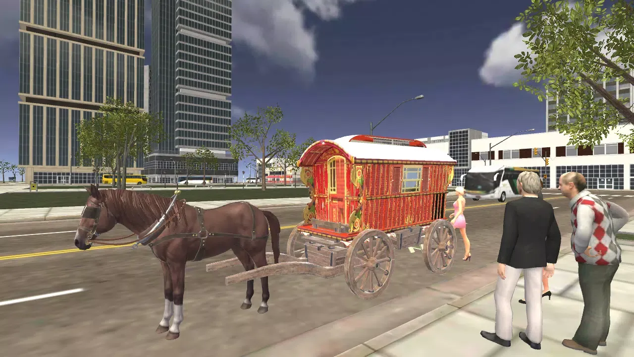 Horse Coach Simulator 3D سکرین شاٹس