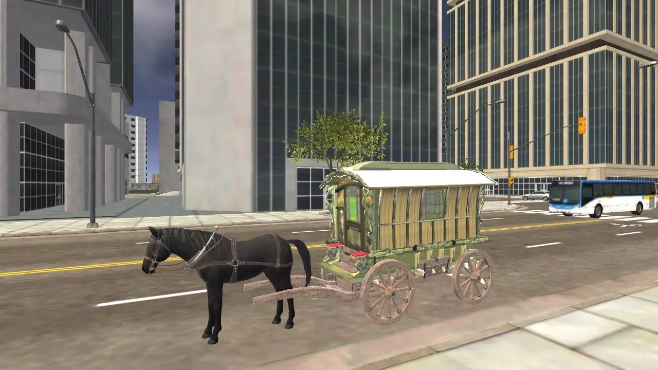 Horse Coach Simulator 3D سکرین شاٹس