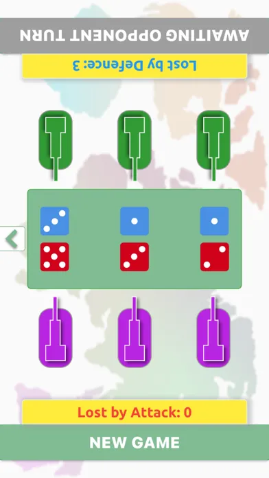 Screenshot di Risiko Dices