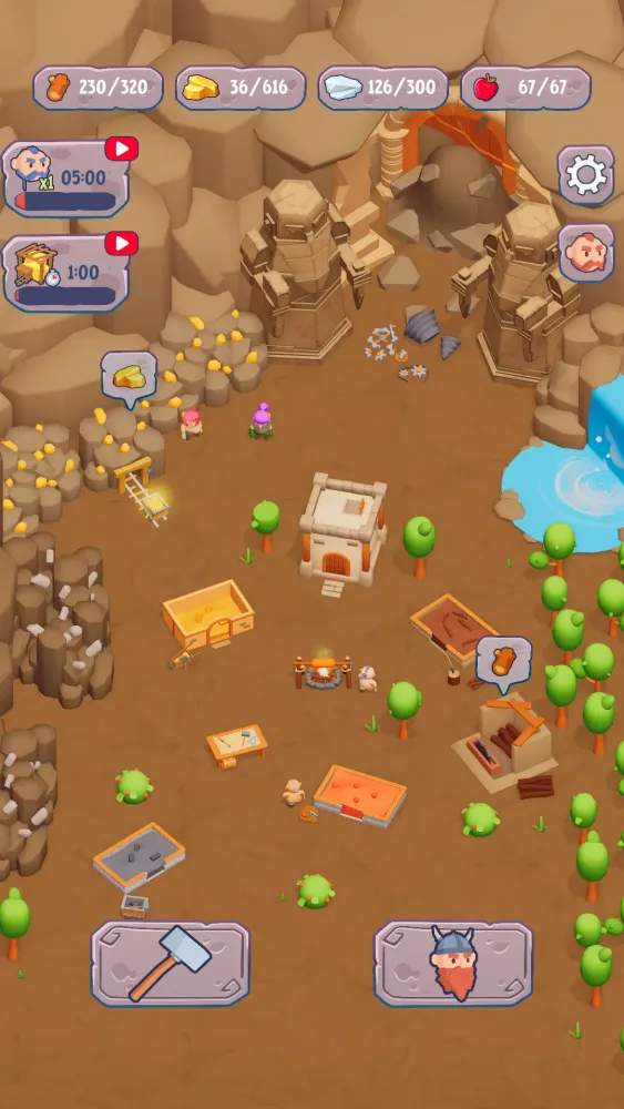 Capturas de pantalla de Dwarf Kingdom