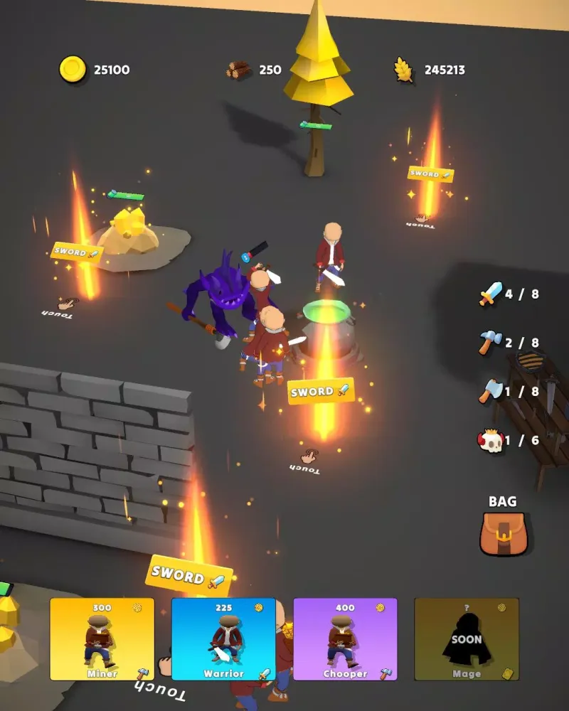Capturas de pantalla de Murloc Island : Stickmans