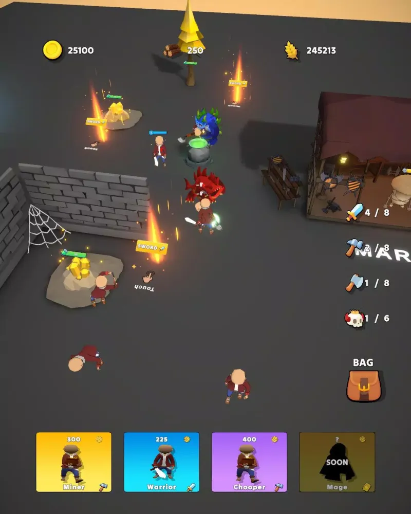 Capturas de pantalla de Murloc Island : Stickmans