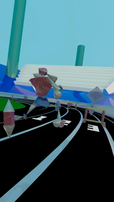 Tangkapan layar Swerve Hurdle