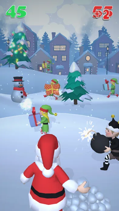 Screenshot di Snowball Santa