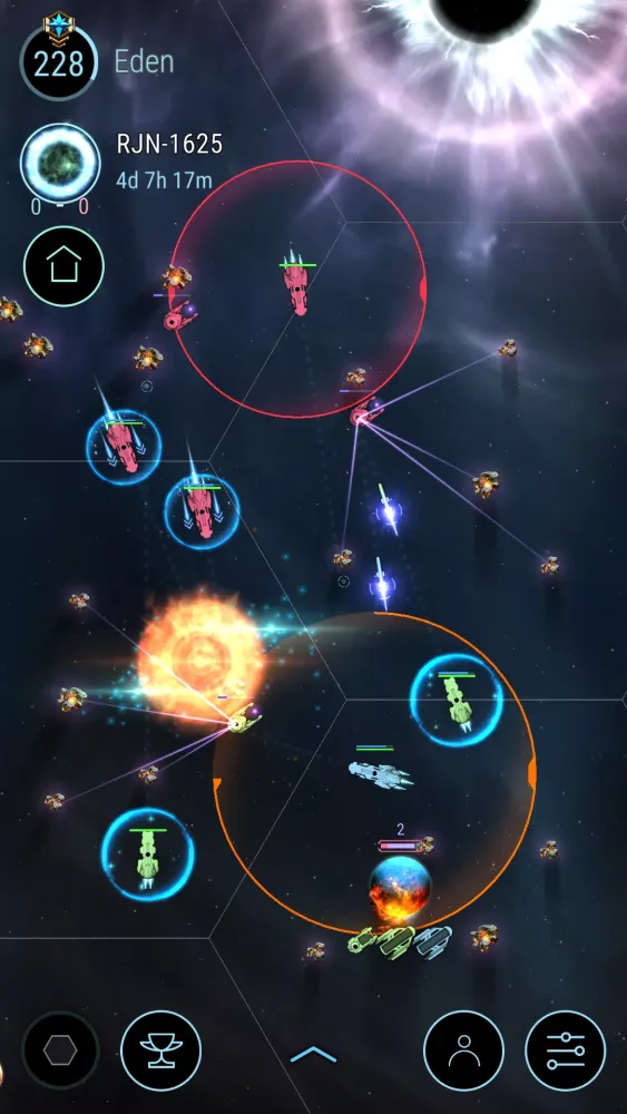 Ảnh chụp màn hình của Hades' Star: DARK NEBULA