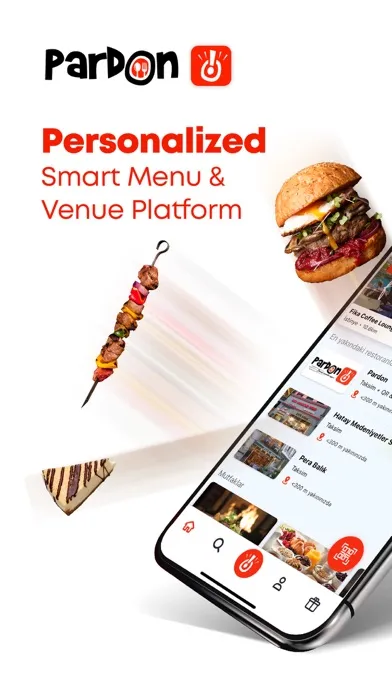 Ảnh chụp màn hình của Pardon: Smart Menu&Restaurants