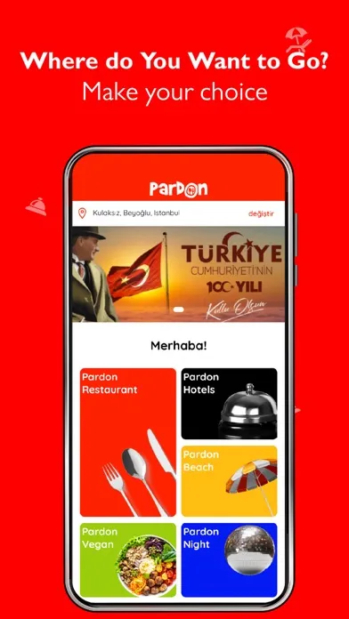 Ảnh chụp màn hình của Pardon: Smart Menu&Restaurants