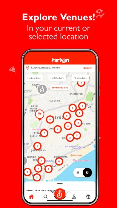 Ảnh chụp màn hình của Pardon: Smart Menu&Restaurants