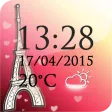 Paris Weather Clock