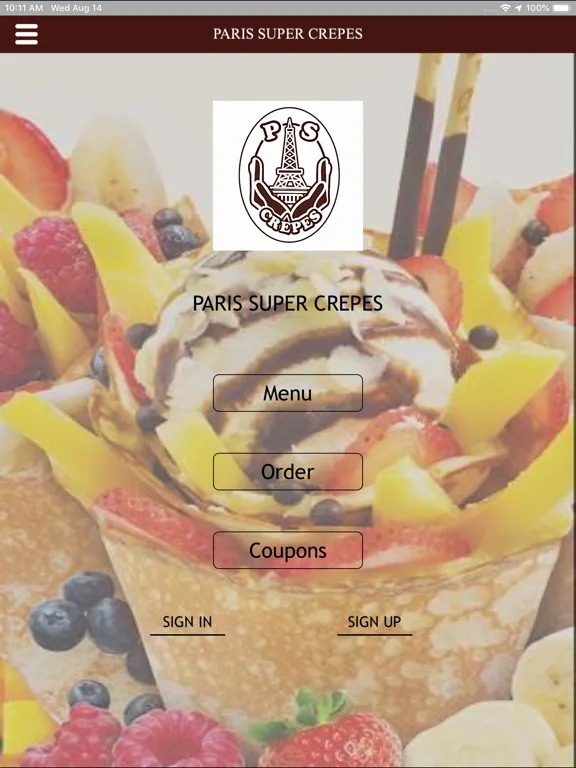 ParisSuperCrepe iPad  স্ক্রিনশট