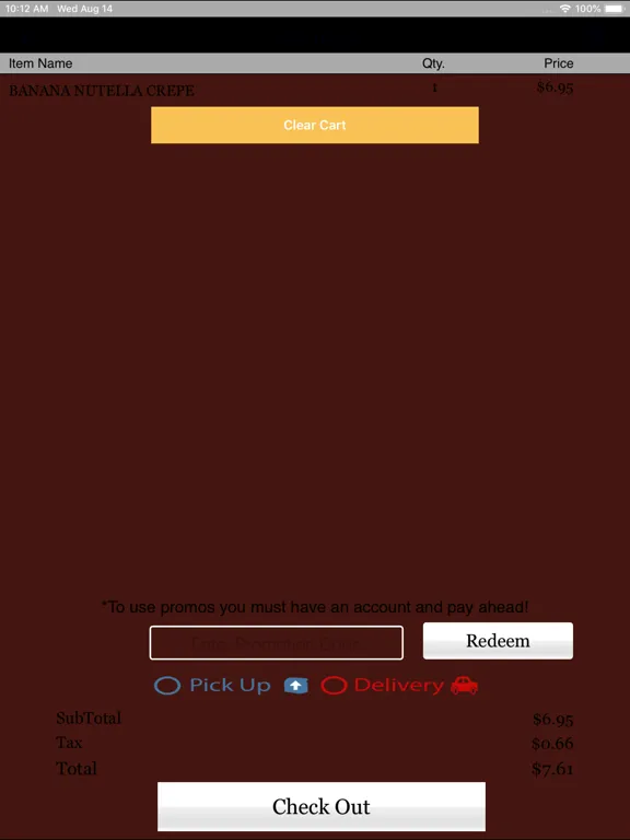 ParisSuperCrepe iPad  স্ক্রিনশট