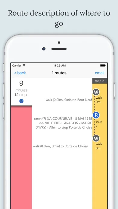Скриншоты Paris Public Transport