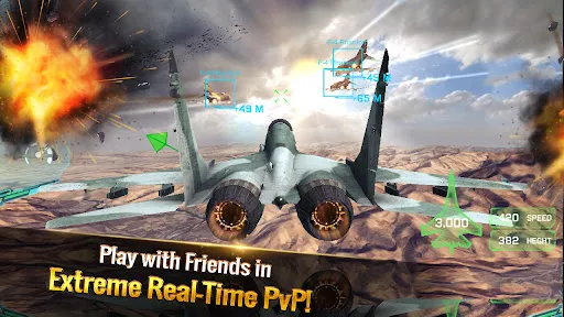 Captures d'écran de Ace Fighter: Modern Air Combat