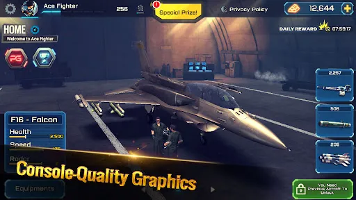 Captures d'écran de Ace Fighter: Modern Air Combat