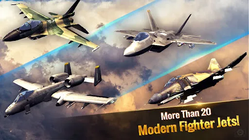 Captures d'écran de Ace Fighter: Modern Air Combat